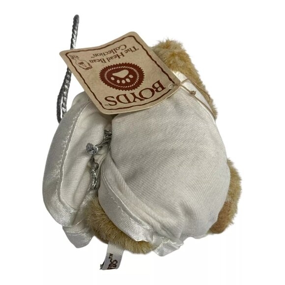 Boyds The Head Bean Collection Bears Babys First Christmas 2007 Ornament Plush D - Picture 4 of 7